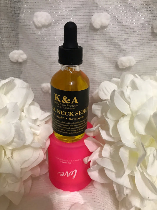Face and Neck serum( rose-scent)